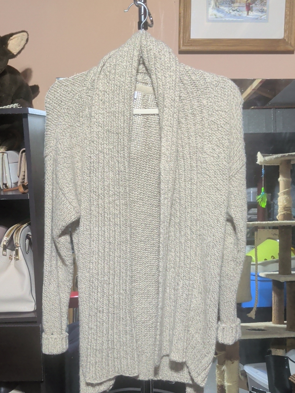 Bench Neutral Knit Cardigan - Beige